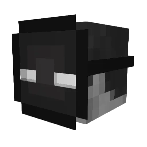 IDantas_ Minecraft avatar head, 3D render