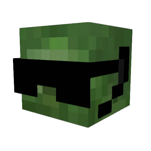 IDcharles Minecraft avatar head, 3D render
