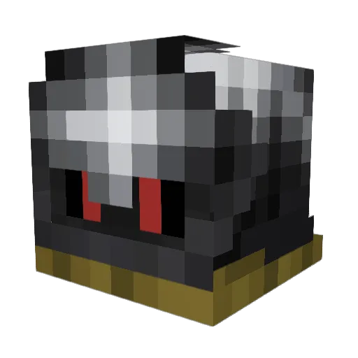 IDeadSlayerI Minecraft avatar head, 3D render