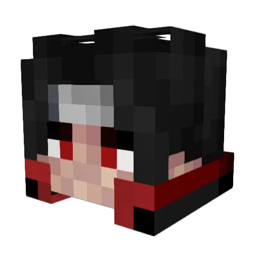 IDespiseMyLife Minecraft avatar head, 3D render