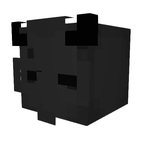IDontHacksLoser Minecraft avatar head, 3D render