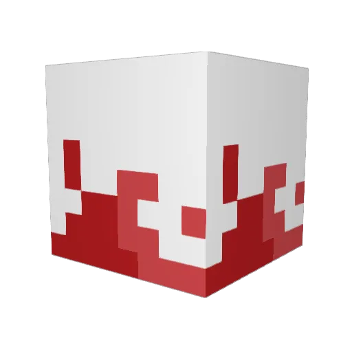 IDrinkKoolAidd Minecraft avatar head, 3D render