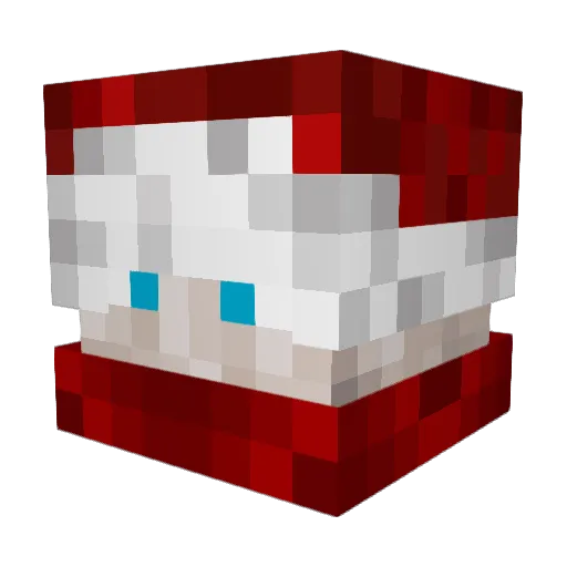 IEP_GAMINGI Minecraft avatar head, 3D render