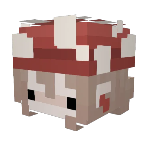 IEatKidzz Minecraft avatar head, 3D render