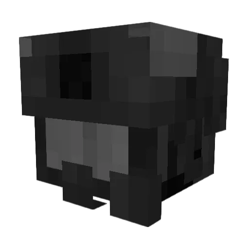 IElectricShield Minecraft avatar head, 3D render