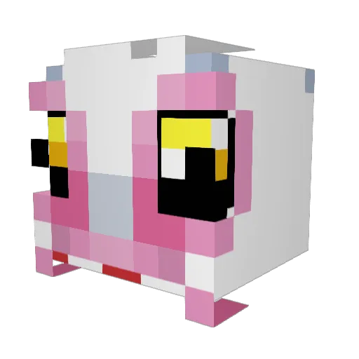 IEnjoyMsm Minecraft avatar head, 3D render