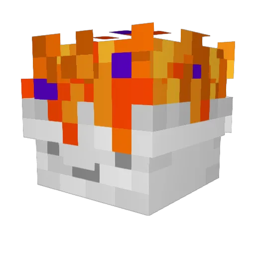 IEnjoySalad Minecraft avatar head, 3D render
