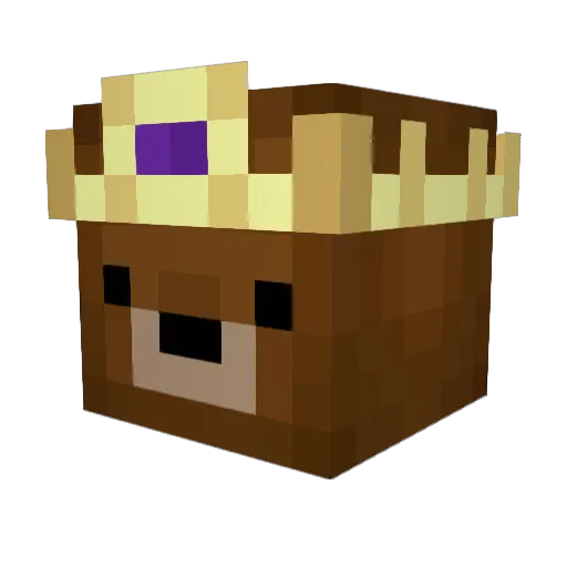 IEvanI24 Minecraft avatar head, 3D render