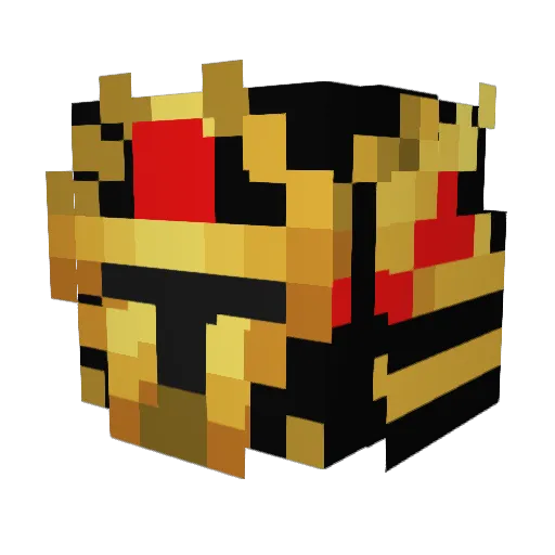 IExistx Minecraft avatar head, 3D render