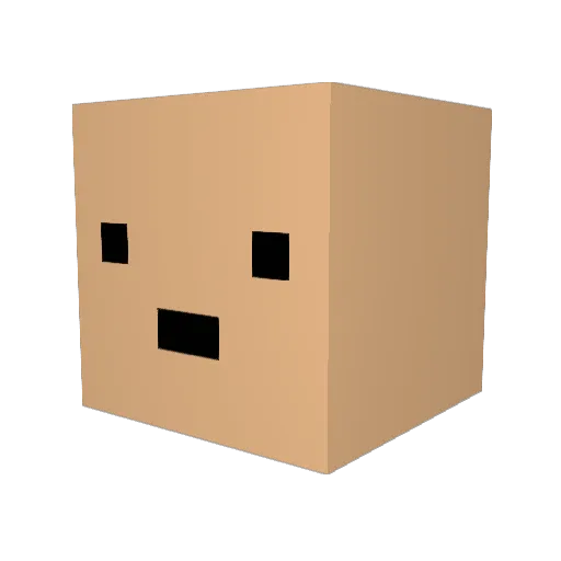 IFN_GhostY Minecraft avatar head, 3D render