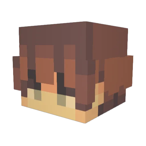 IFernando_PvP Minecraft avatar head, 3D render