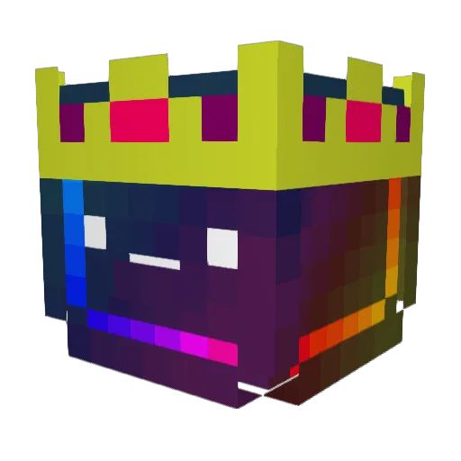 IFmichael Minecraft avatar head, 3D render