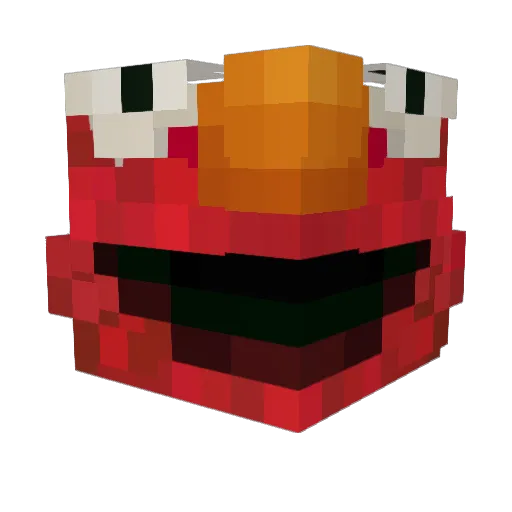 IFoogle_ Minecraft avatar head, 3D render