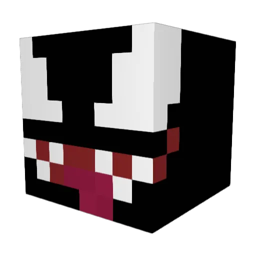 IFxroonn Minecraft avatar head, 3D render