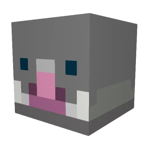 IGGY_KOOPA_JAVA Minecraft avatar head, 3D render