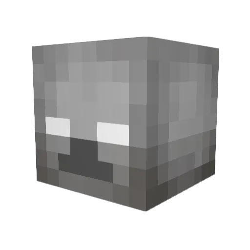 IGIDZILA Minecraft avatar head, 3D render