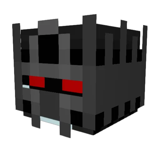 IGIZZ1 Minecraft avatar head, 3D render