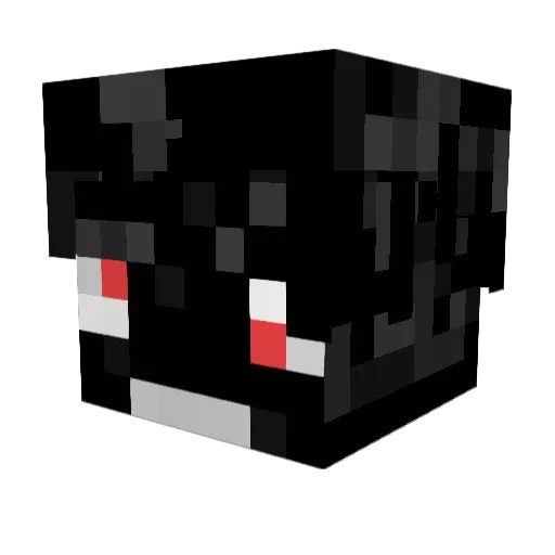 IGNCloudy Minecraft avatar head, 3D render