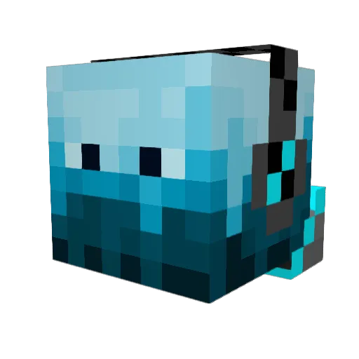 IGNITIONMANARISE Minecraft avatar head, 3D render
