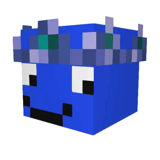 IGNShieldings Minecraft avatar head, 3D render