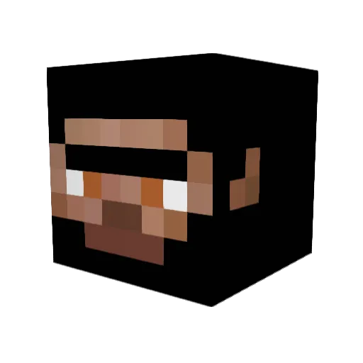 IGOREKELITA Minecraft avatar head, 3D render