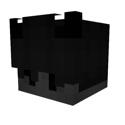 IGOR_PRO2015 Minecraft avatar head, 3D render