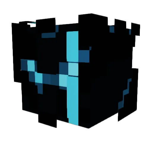 IGRIS122 Minecraft avatar head, 3D render