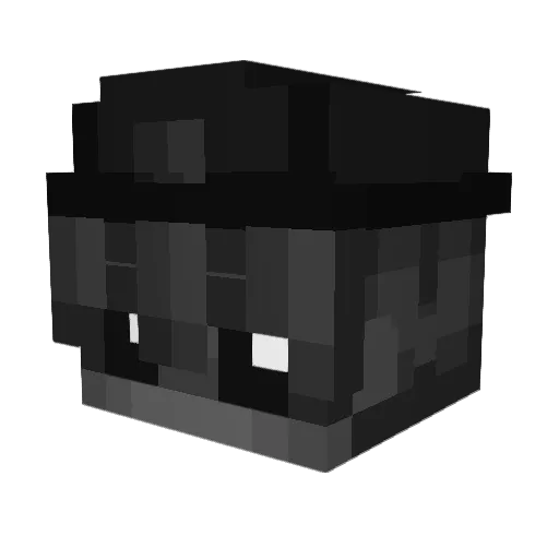 IGlazeAximity Minecraft avatar head, 3D render