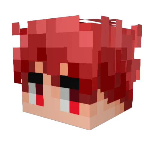 IGohanI Minecraft avatar head, 3D render