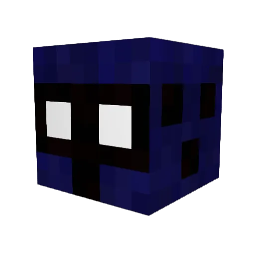 IGovua Minecraft avatar head, 3D render