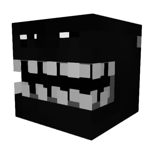 IH8CHX Minecraft avatar head, 3D render
