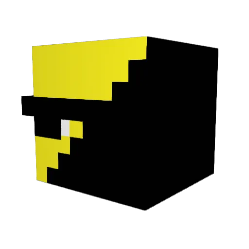 IHYDGM Minecraft avatar head, 3D render