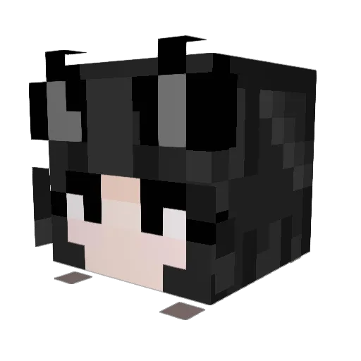 IHami1 Minecraft avatar head, 3D render