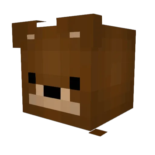 IHasBrainss Minecraft avatar head, 3D render