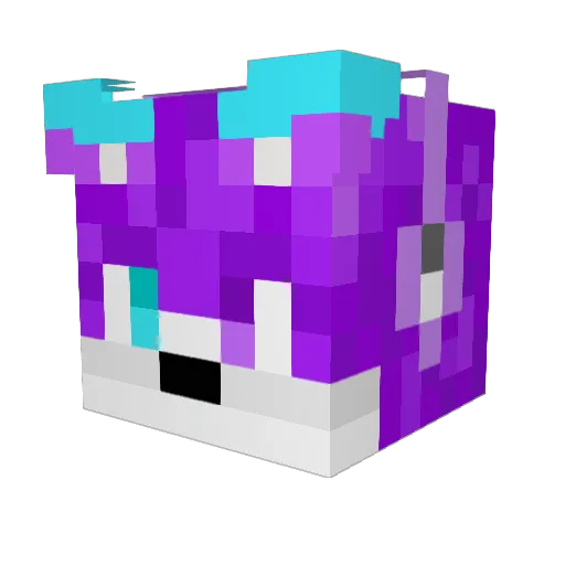 IHateTtam Minecraft avatar head, 3D render
