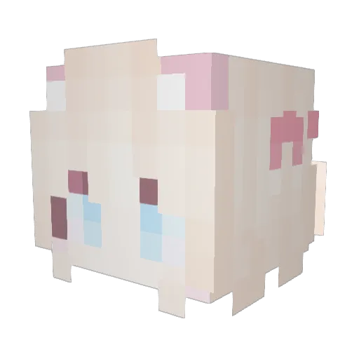 IHaveNoLimit Minecraft avatar head, 3D render