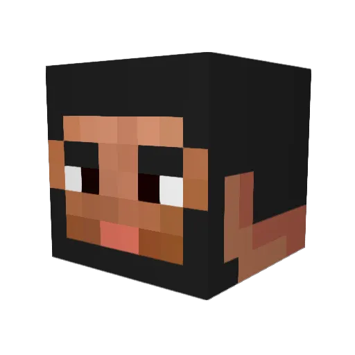 IIAbe_LincolnII Minecraft avatar head, 3D render