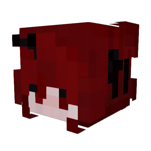 IIBelladonnaII Minecraft avatar head, 3D render