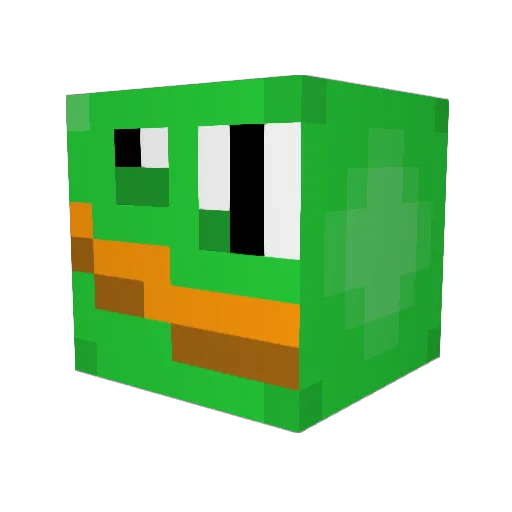 IIIAXTEP_4u_III0 Minecraft avatar head, 3D render