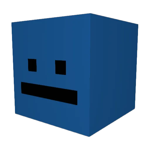 IIIGalacticIII Minecraft avatar head, 3D render