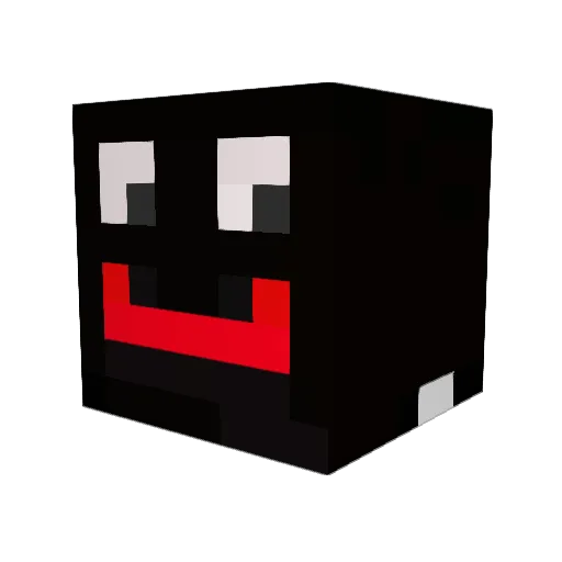 IIIIllllI Minecraft avatar head, 3D render