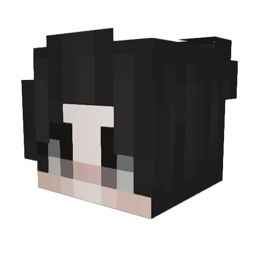 IIIapochka Minecraft avatar head, 3D render