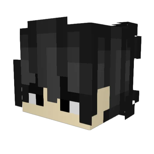 IIJesusIl Minecraft avatar head, 3D render