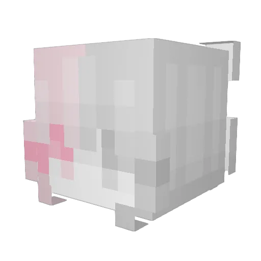IIPR Minecraft avatar head, 3D render