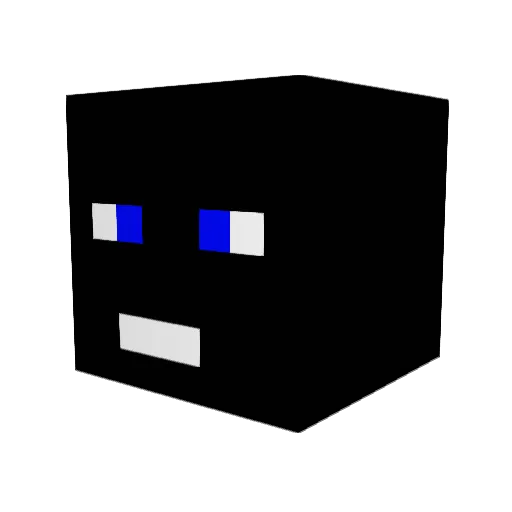 II_Ferrrari_II Minecraft avatar head, 3D render
