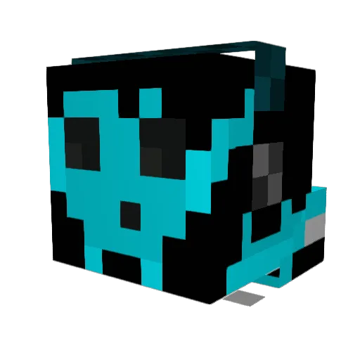 II_Shorty_II Minecraft avatar head, 3D render