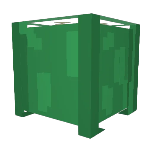 IIagurecII Minecraft avatar head, 3D render
