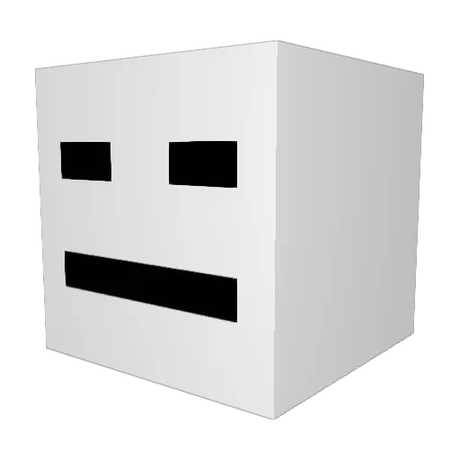 IIprogamez Minecraft avatar head, 3D render