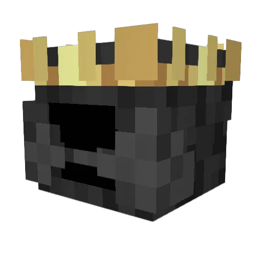 IIsanee Minecraft avatar head, 3D render