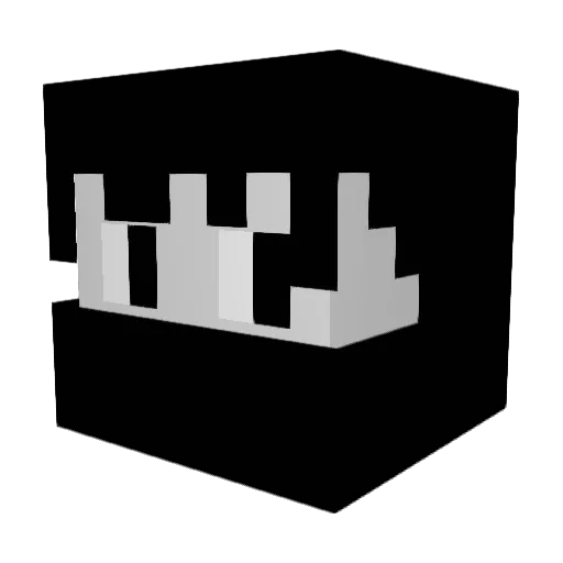 IIstilikoneII Minecraft avatar head, 3D render